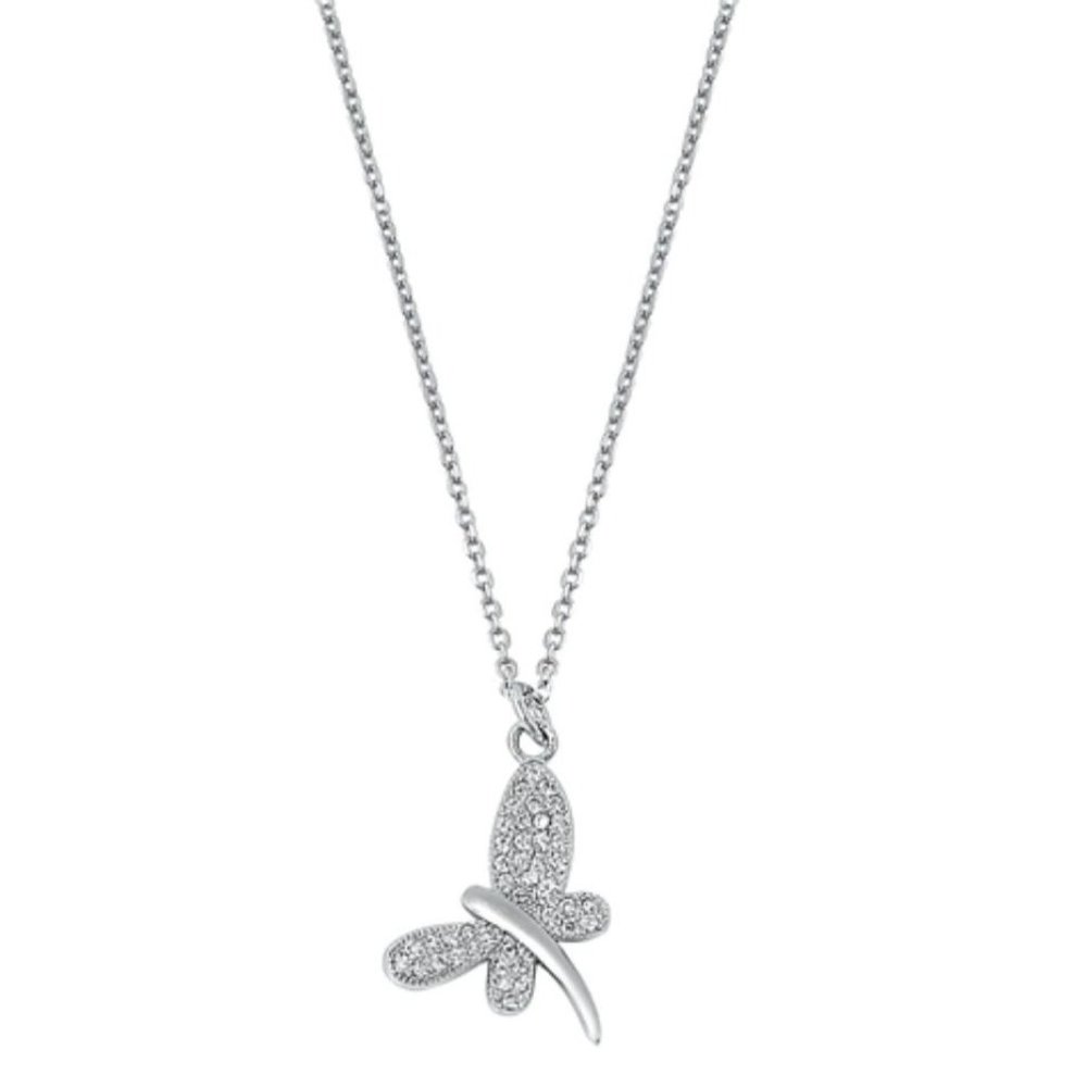 Sterling Silver Dragonfly Necklace